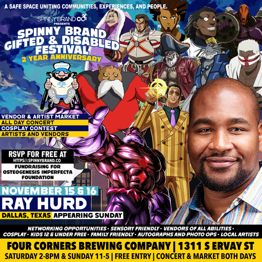 Fast Pass for Ray Hurd - November Spinny Brand Gifted & Disabled Festival