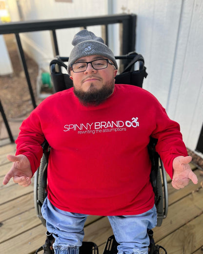 SPINNY BRAND CO. ROUND LOGO BEANIE